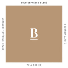 Load image into Gallery viewer, BlackBoard BOLD Full Bodied Espresso Blend