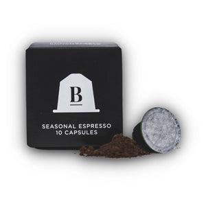 BlackBoard Biodegradable Coffee Capsules/Pods